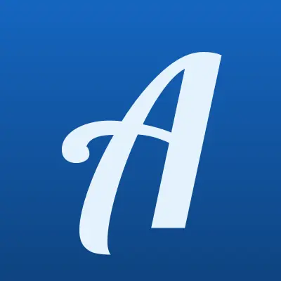 Аквариалка, компания по продаже аквариумов и рыбок, лого-визитка