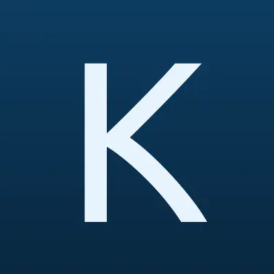 Kodland, школа программирования для подростков, лого-визитка